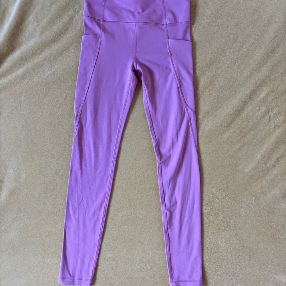 Athleta Girl pink Leggings